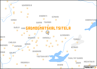 map of Gadmogma-Tskaltsitela