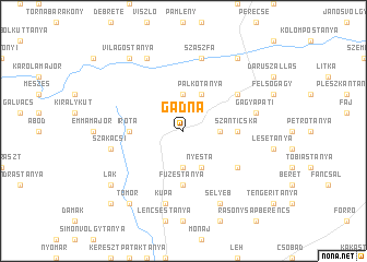 map of Gadna