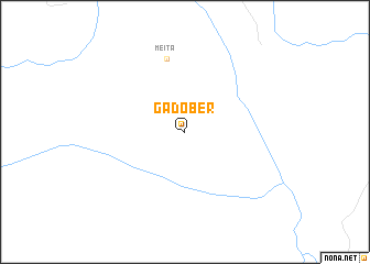 map of Gadober