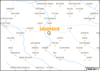 map of Gadomskie