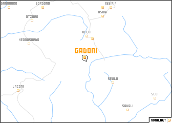 map of Gadoni