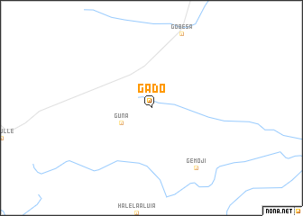 map of Gado