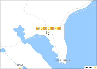 map of Gadro Chāran