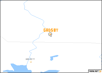 map of Gadsby