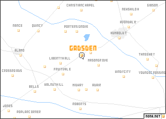 map of Gadsden