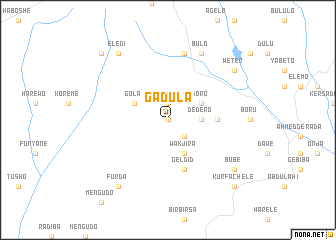 map of Gadula