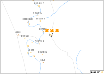 map of Gaduud