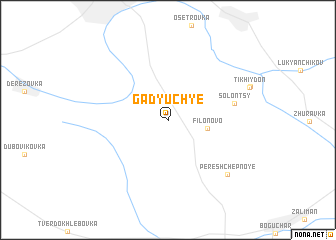 map of Gadyuch\