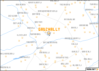 map of Gadzhally