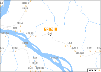 map of Gadzia