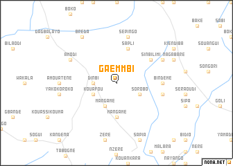 map of Gaémmbi