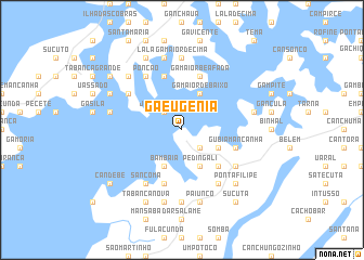 map of Gã Eugénia