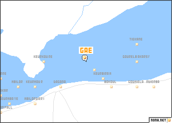 map of Gaé