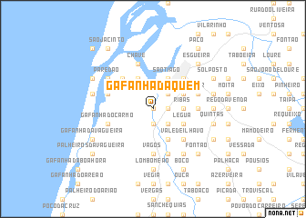 map of Gafanha Daquém