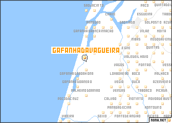 map of Gafanha da Vagueira