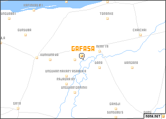 map of Gafasa