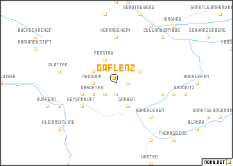 map of Gaflenz