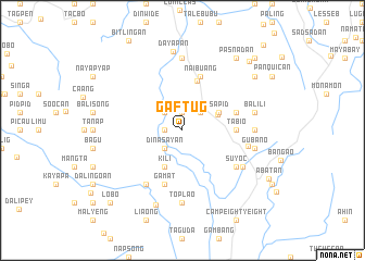 map of Gaftug