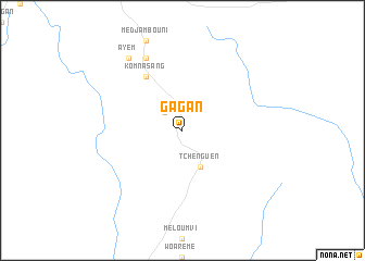 map of Gagan