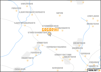 map of Gagariki