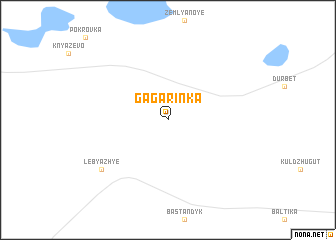 map of Gagarinka