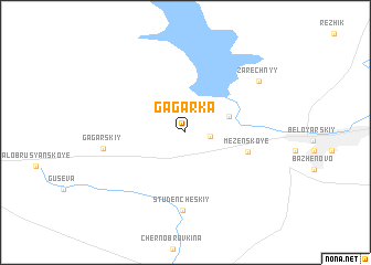 map of Gagarka