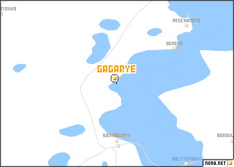 map of Gagar\