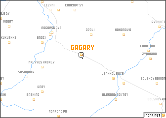 map of Gagary