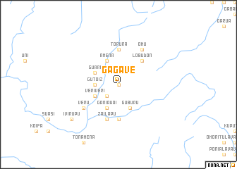map of Gagave