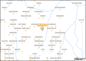 map of Gagavi