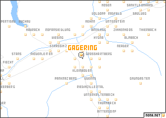 map of Gagering