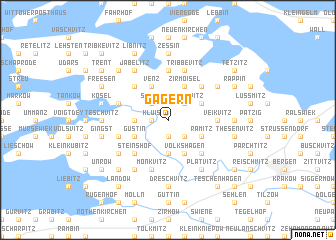 map of Gagern