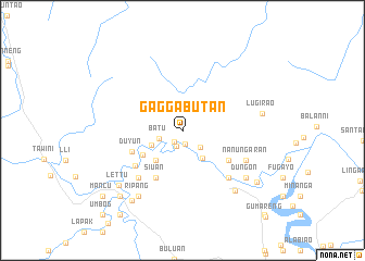 map of Gaggabutan