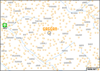 map of Gaggān