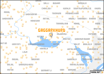 map of Gaggar Khurd