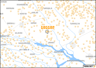 map of Gaggar