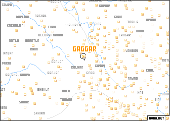 map of Gaggar