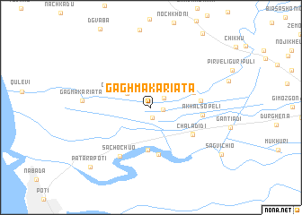 map of Gaghma Kʼariata