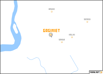 map of Gagimiet