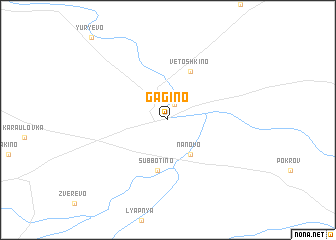 map of Gagino