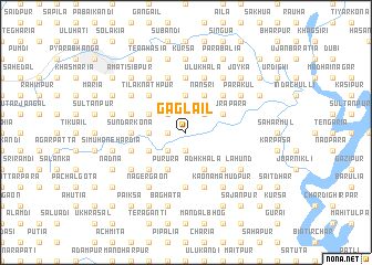 map of Gāglāil