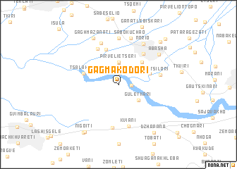 map of Gagma-Kodori