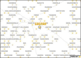 map of Gagnar