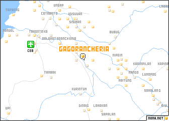 map of Gago Rancheria