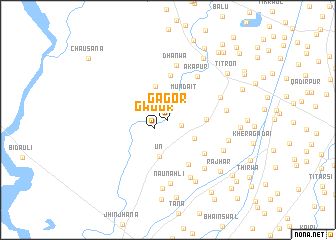 map of Gāgor