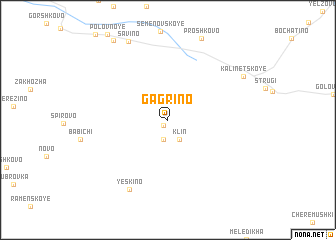 map of Gagrino