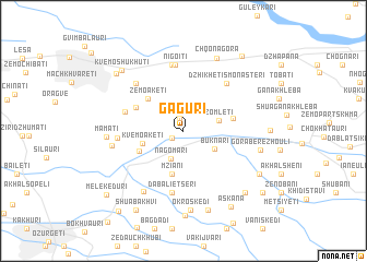 map of Gaguri