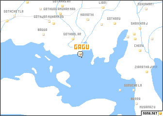 map of Gāgu