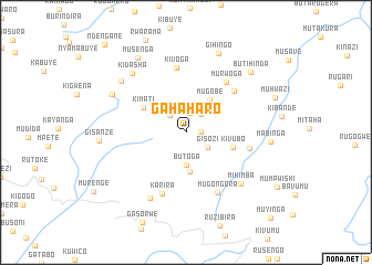 map of Gahaharo