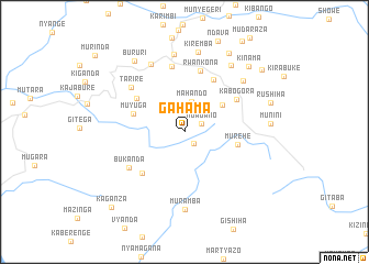 map of Gahama